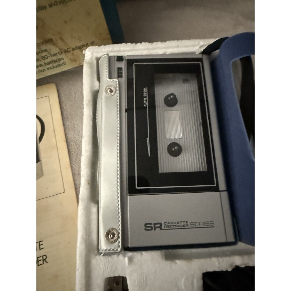 1982 Sears Cassette Player Recorder in Box #57 21741 Excellent Condition - Picture 4 of 8